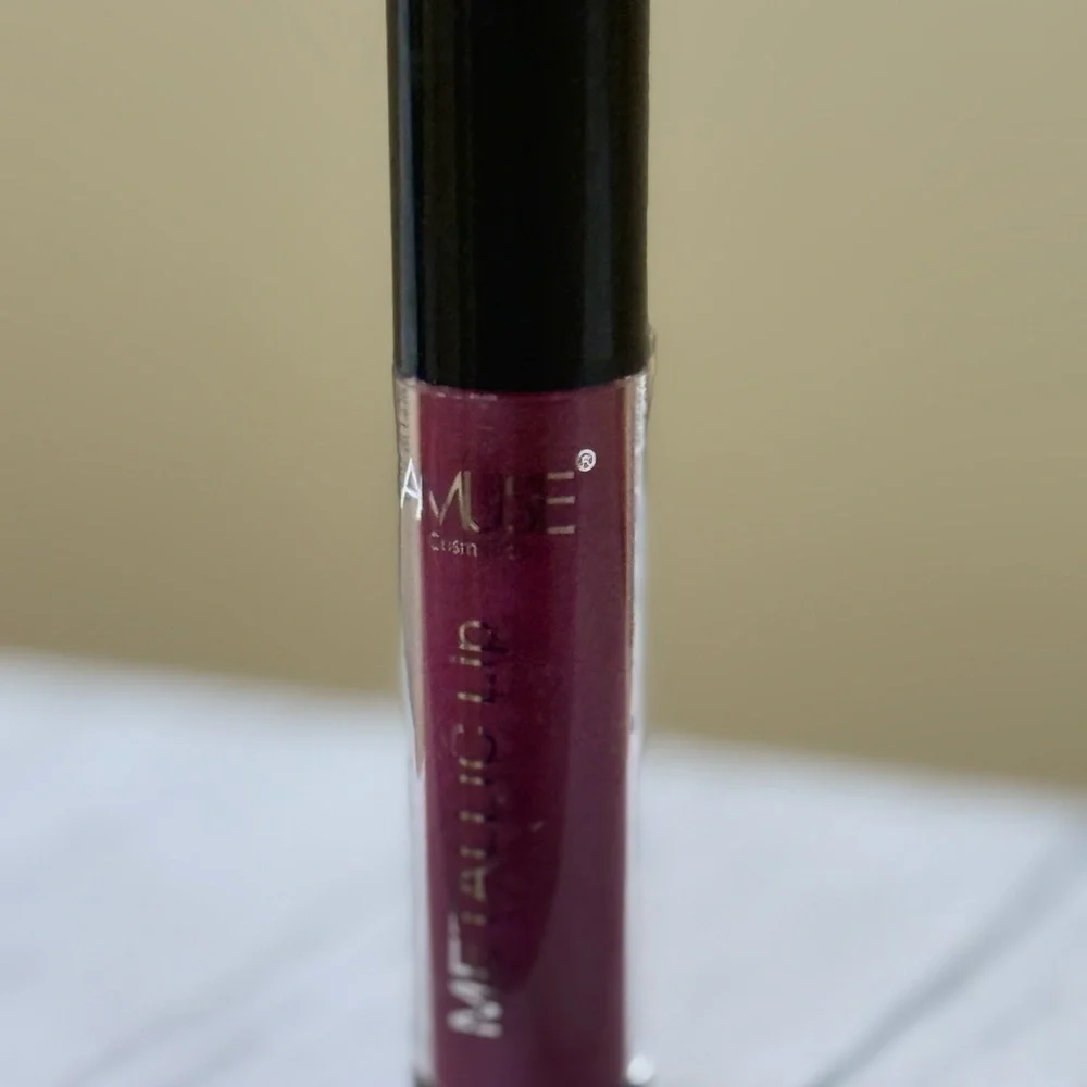 Purple Matte Lipstick Bold Makeup Essential
